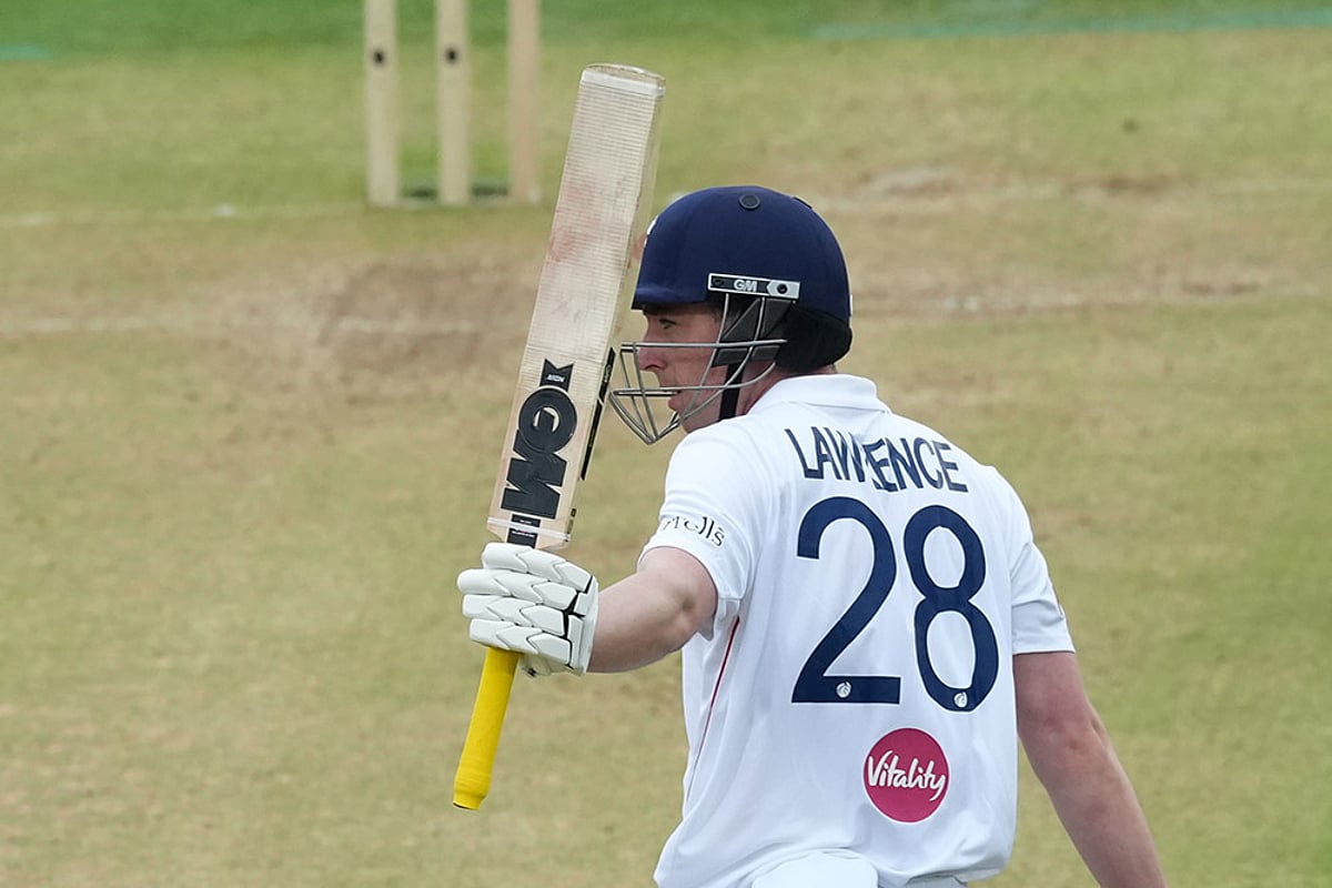 England vs Pakistan 2nd Test Dan Lawrence