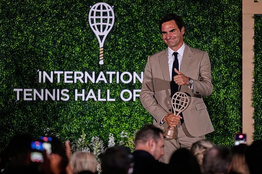 International Tennis Hall of Fame Roger Federer