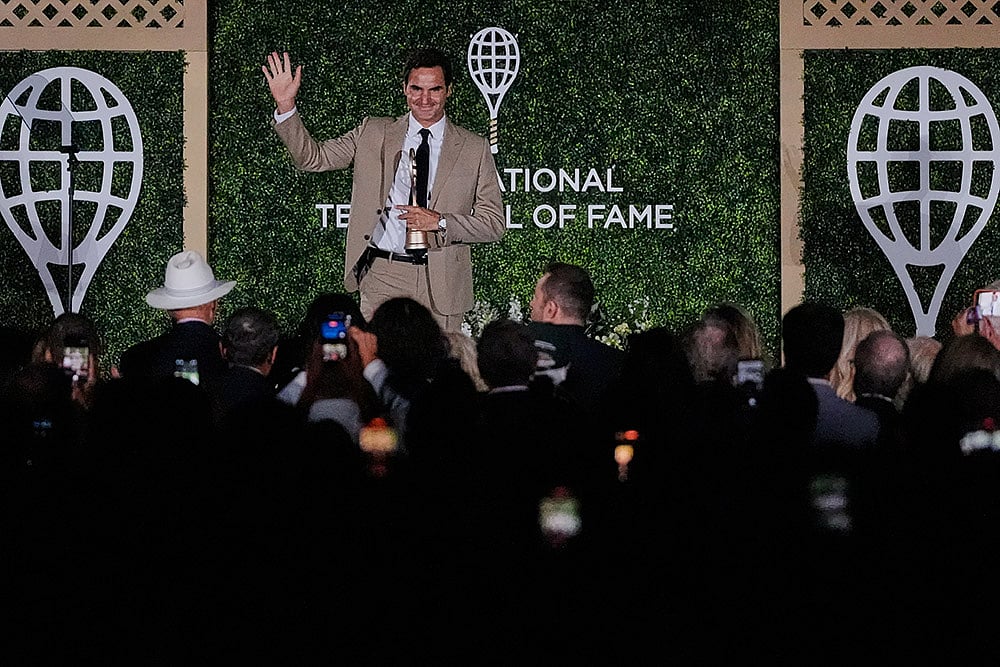 International Tennis Hall of Fame Roger Federer