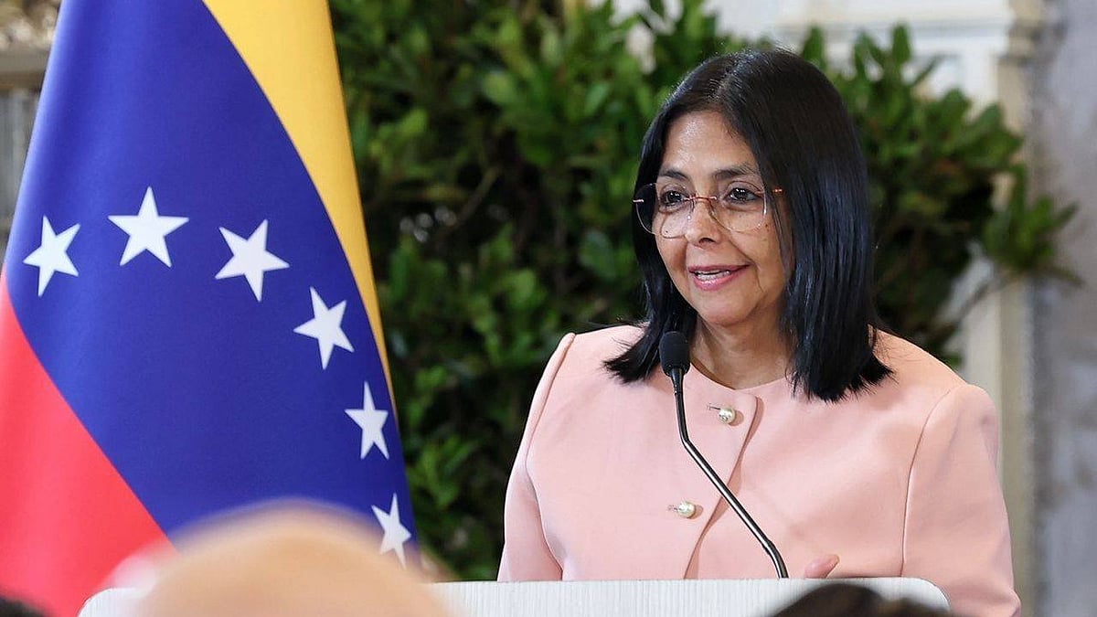 Venezuela-US Energy Deal To Run For 25 Years, Target 1.5 Million Bpd Output: Delcy Rodriguez - IMAGO / Xinhua