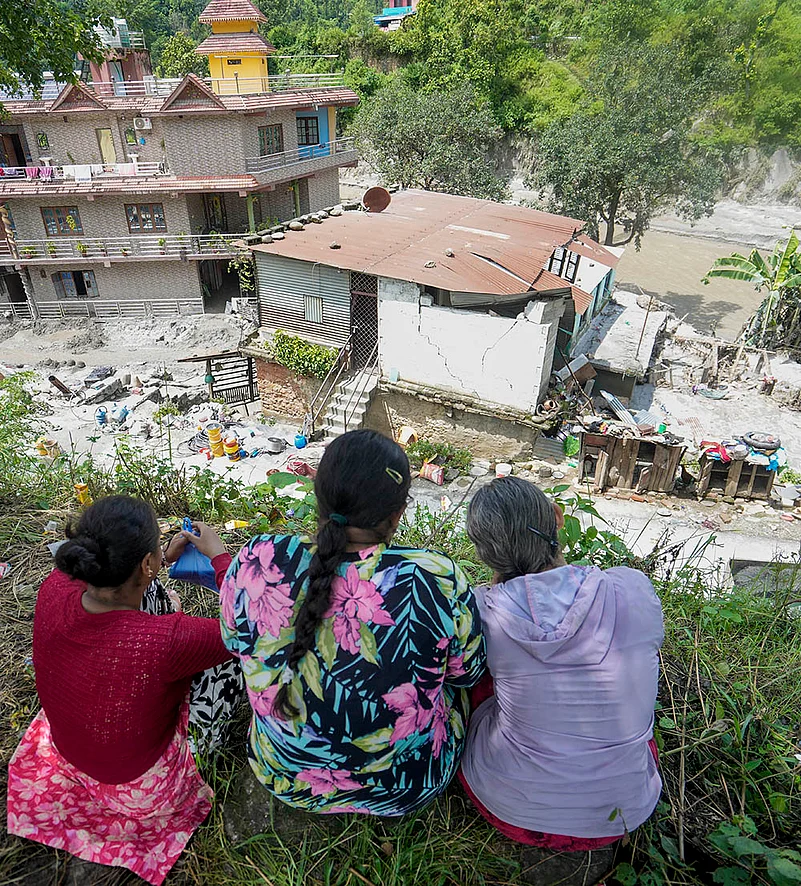 Lost homes and livelihoods Dhading