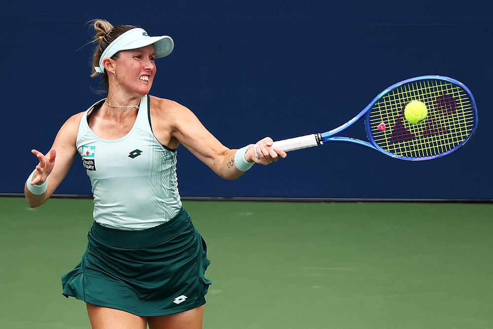 US Open Tennis Storm Hunter
