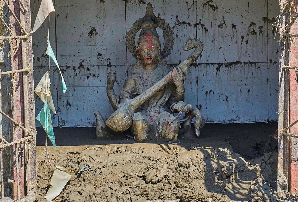 Schools destroyed in Nepal floods
