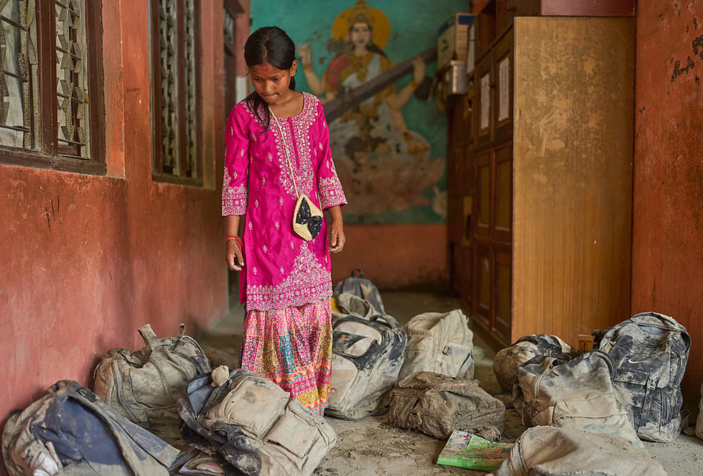 Nepal flash floods and landslides
