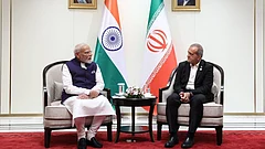 Prime Minister Narendra Modi during his meeting with Iranian President Masoud Pezeshkian - X@Iran_in_India