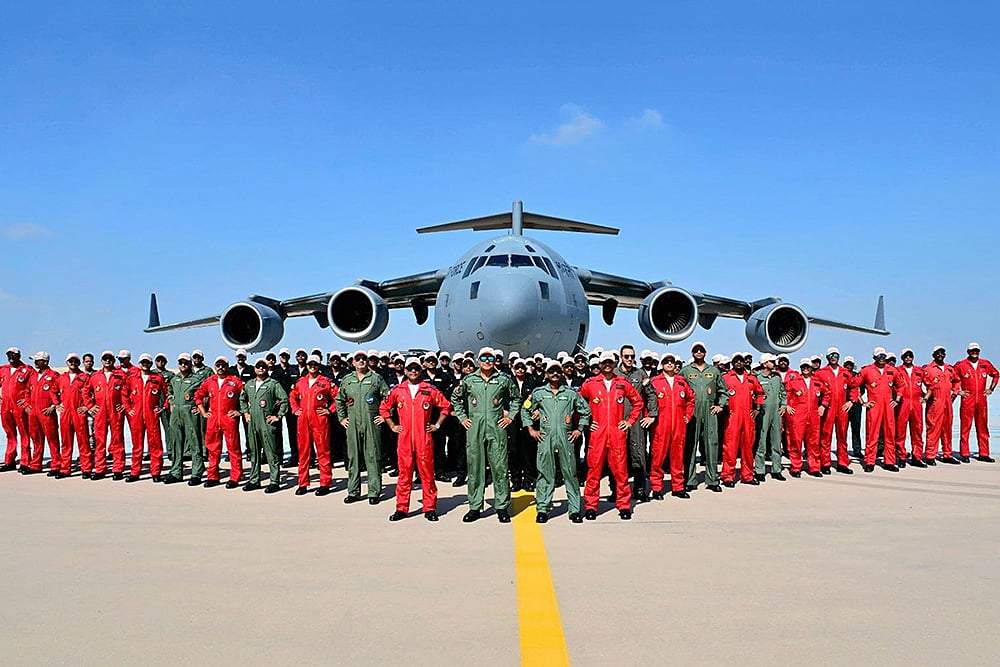 Indian Air Force has arrived at El Alamein