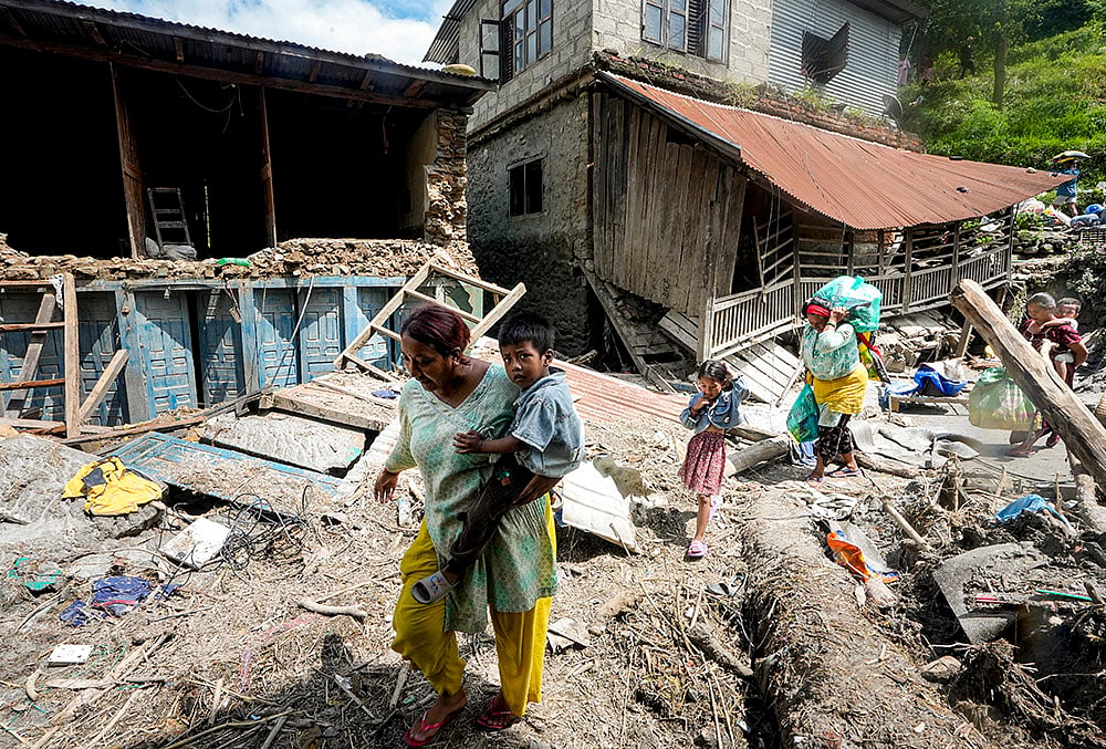 Dhading flood rescue operation