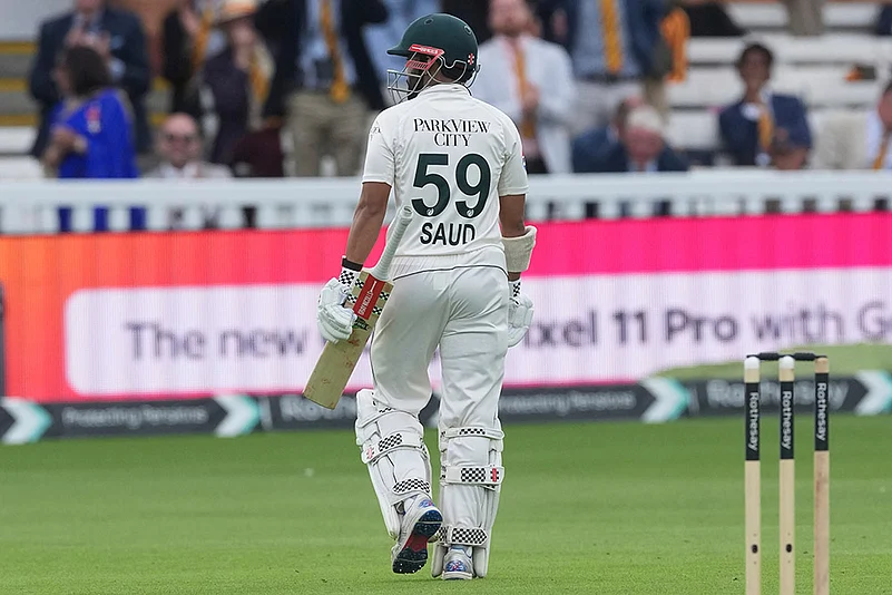 Saud Shakeel England vs Pakistan 2nd Test