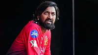 | Photo: PTI/Shailendra Bhojak : Royal Challengers Bengaluru’s Krunal Pandya during a practice session ahead of the Indian Premier League (IPL) 2026 cricket match against Sunrisers Hyderabad, at M. Chinnaswamy Stadium in Bengaluru.