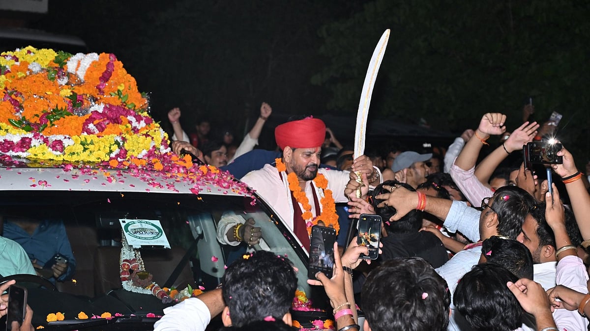 Former Wrestling Federation of India Chief Brij Bhushan Sharan Singh  - @b_bhushansharan