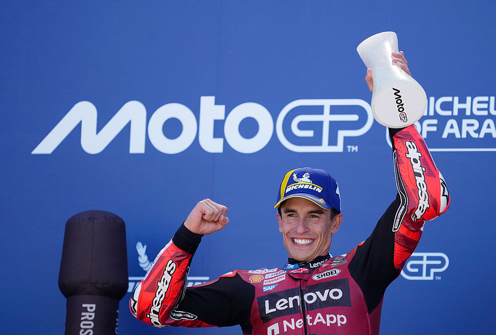 Spain GP Motorcycle Racing highlights-Race winner Spains rider Marc Marquez