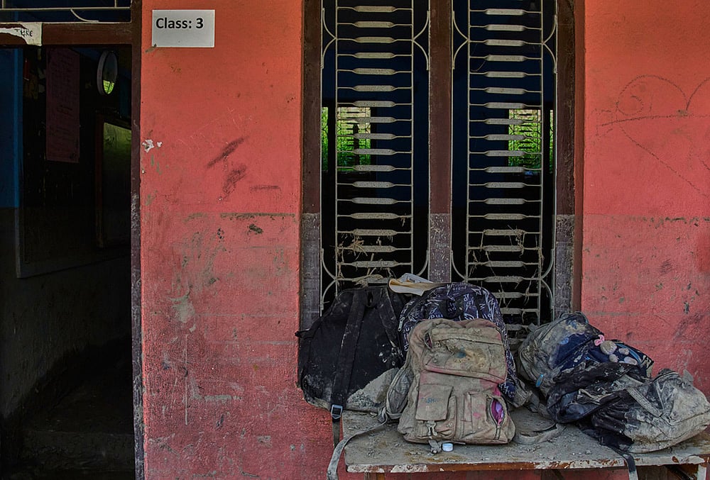 Nepal school flood survival