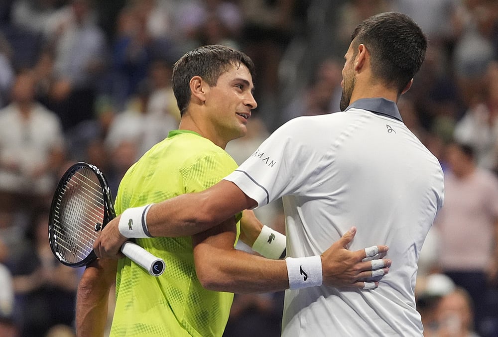 Novak Djokovic Vs Mariano Navone US Open 2026 tennis