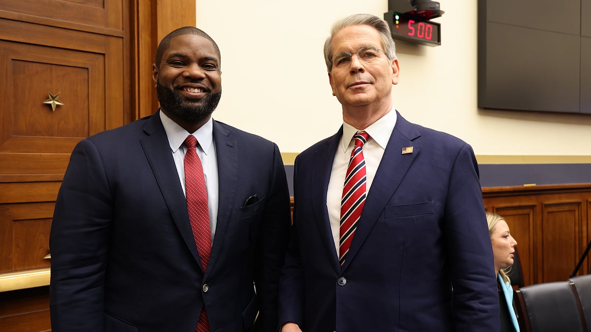 US Treasury Secretary Scott Bessent (R) - Congressman Byron Donalds Press Office, Public domain, via Wikimedia Commons