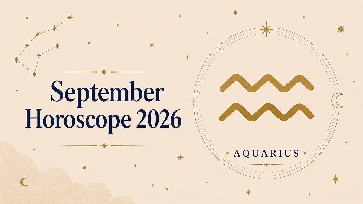 Aquarius Monthly Horoscope for September 2026 - null
