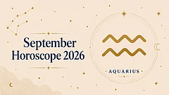 Aquarius Monthly Horoscope for September 2026 - null