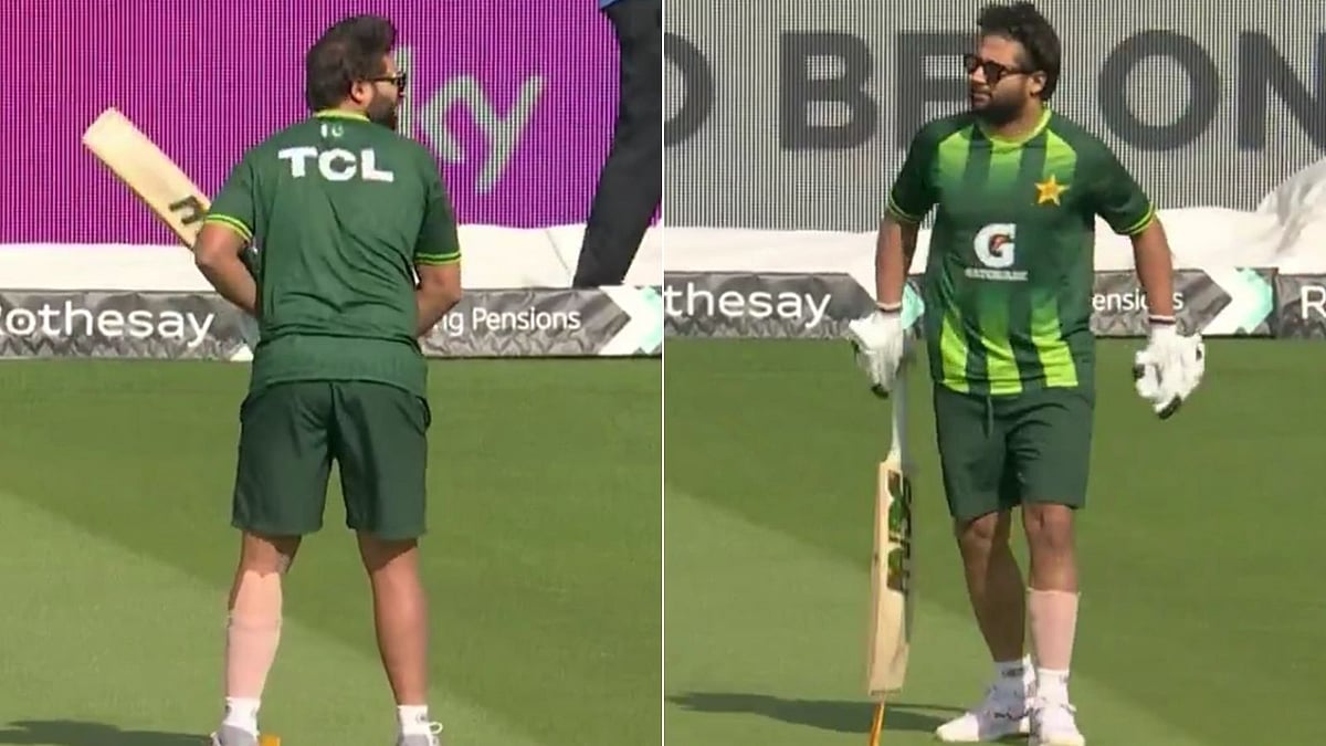 Imam ul Haque spotted training with injured leg - null