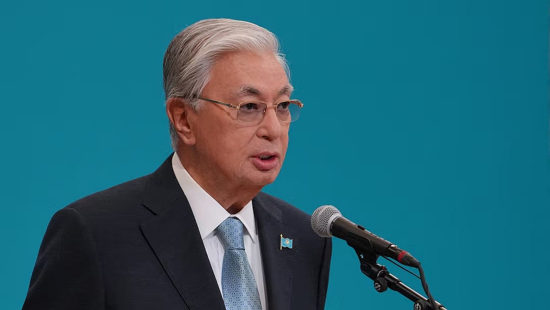 Kazakh President Kassym-Jomart Tokayev - Reuters