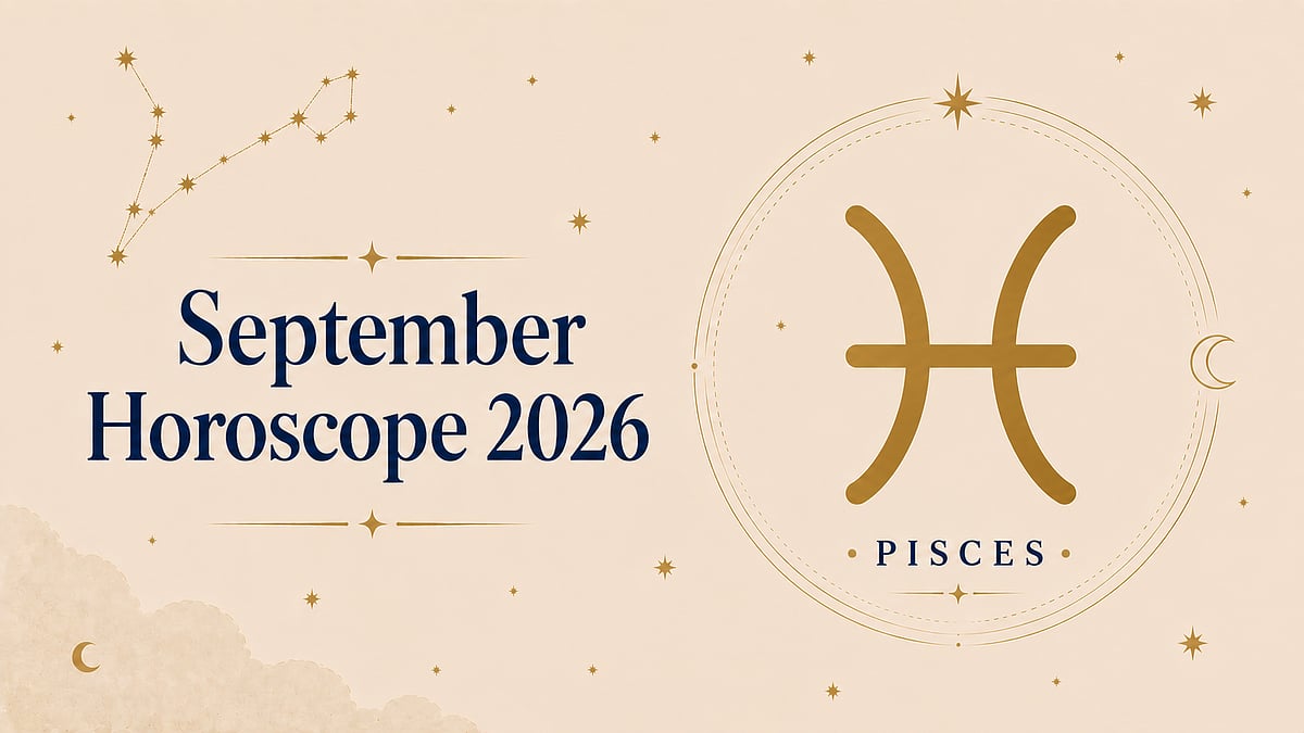 Pisces Monthly Horoscope for September 2026 - null