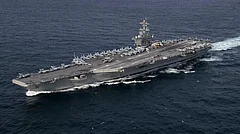 USS Abraham Lincoln - By U.S. Navy photo by Mass Communication Specialist 3rd Class Clint Davis