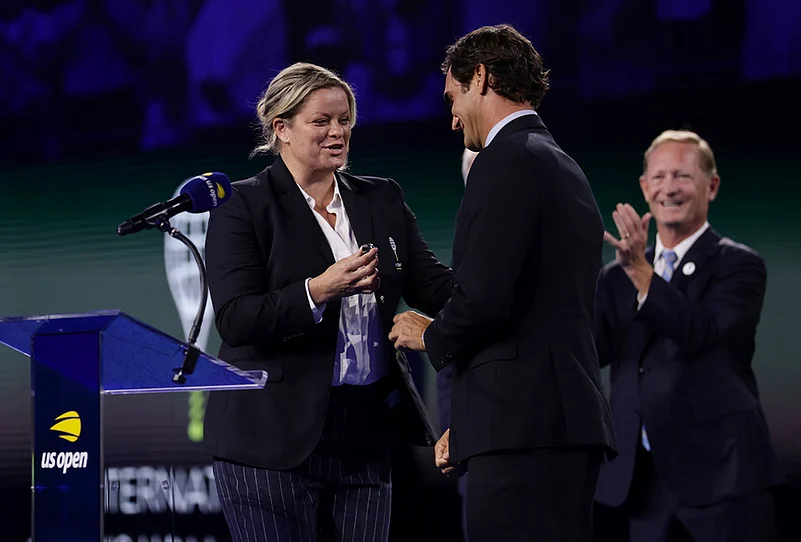 Roger Federer Receives Hall Of Fame Ring US Open 2026