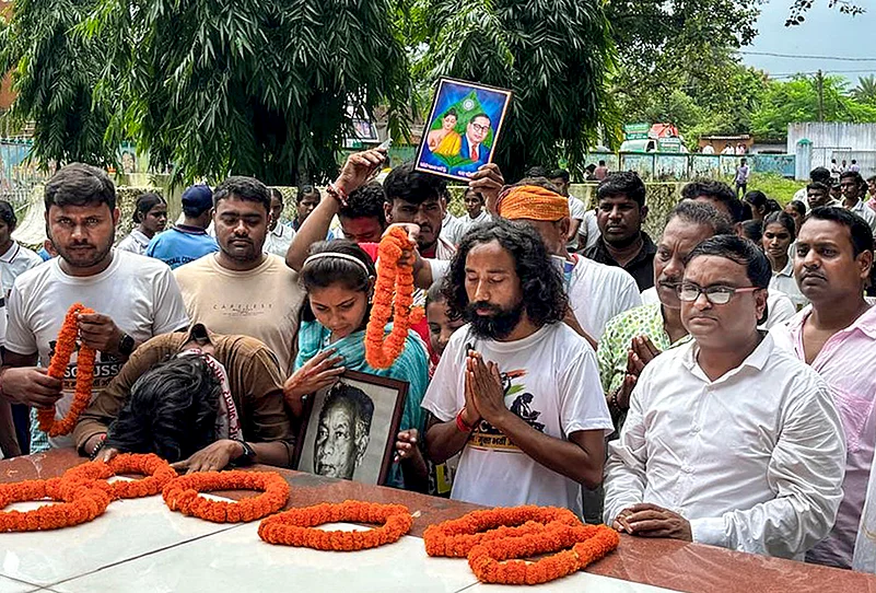 Bharti Vyavastha Sudhar Yatra in Dhanbad
