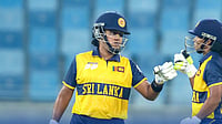 OfficialSLC/X : Sri Lanka women's cricketers in action in the women's asia cup 2026 at Dubai. 