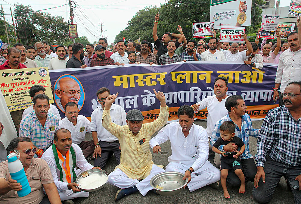 Protest in Bhopal