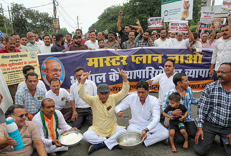 Protest in Bhopal