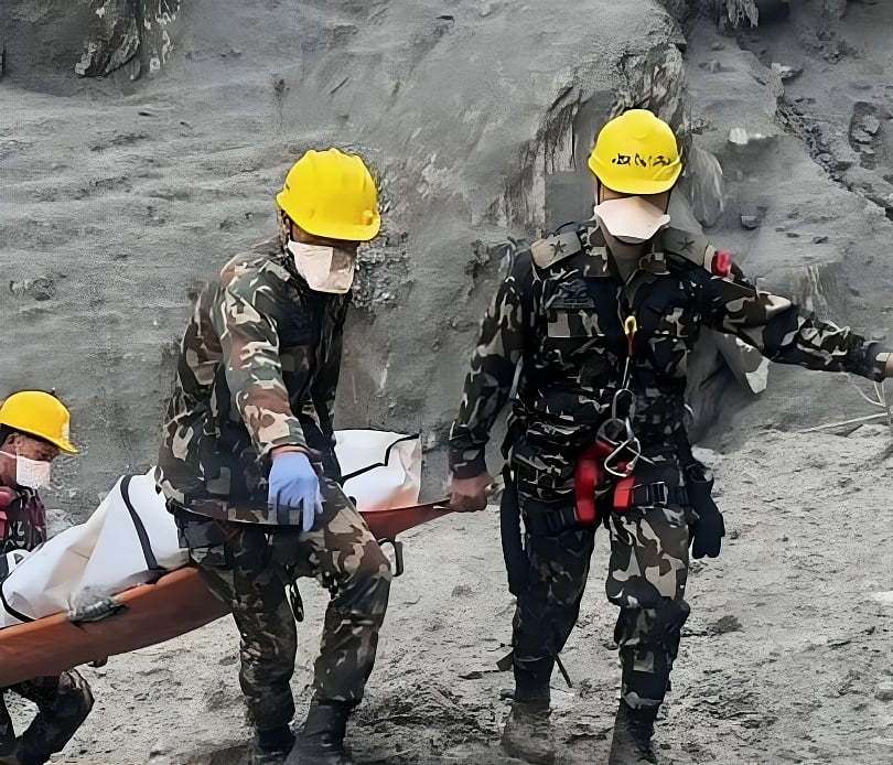 Nepal rescuers are reaching remote flood-hit areas nearly a week after devastating floods. - X