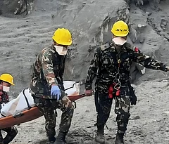 Nepal rescuers are reaching remote flood-hit areas nearly a week after devastating floods. - X