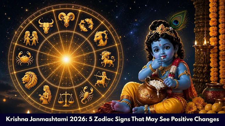 Krishna Janmashtami 2026: 5 Zodiac Signs That May See Positive Changes - null