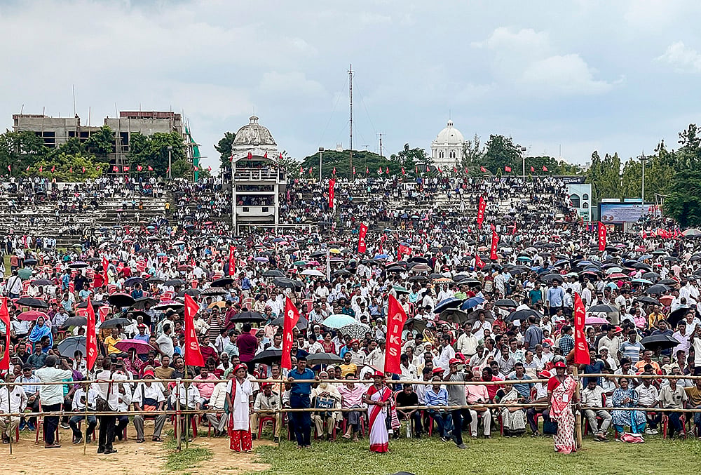 Open session of the 22nd Tripura State Conference