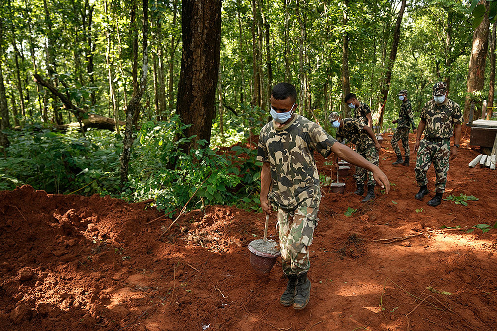 Nepal Flood Victims Mass Burial