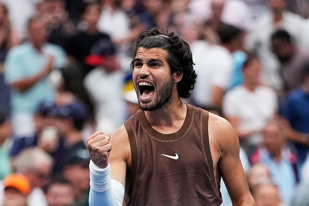 US Open Tennis Championships Carlos Alcaraz