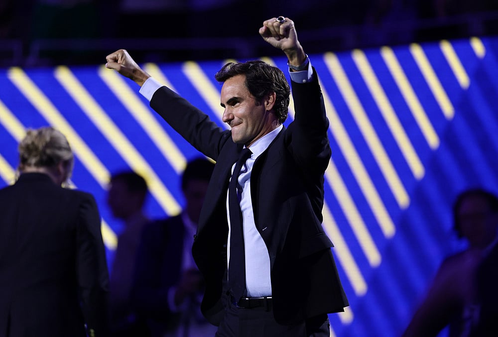 Roger Federer Receives Hall Of Fame Ring US Open 2026