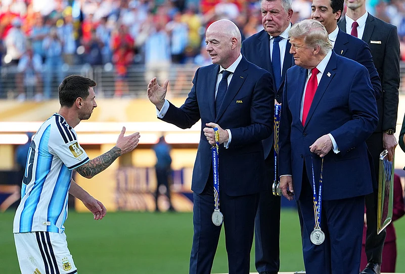 Argentina footballer Lionel Messi