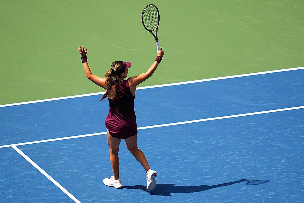 US Open Tennis Championships Camila Osorio