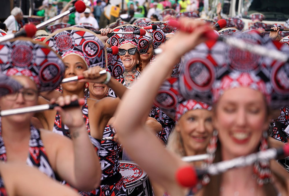 Soca and reggae London carnival