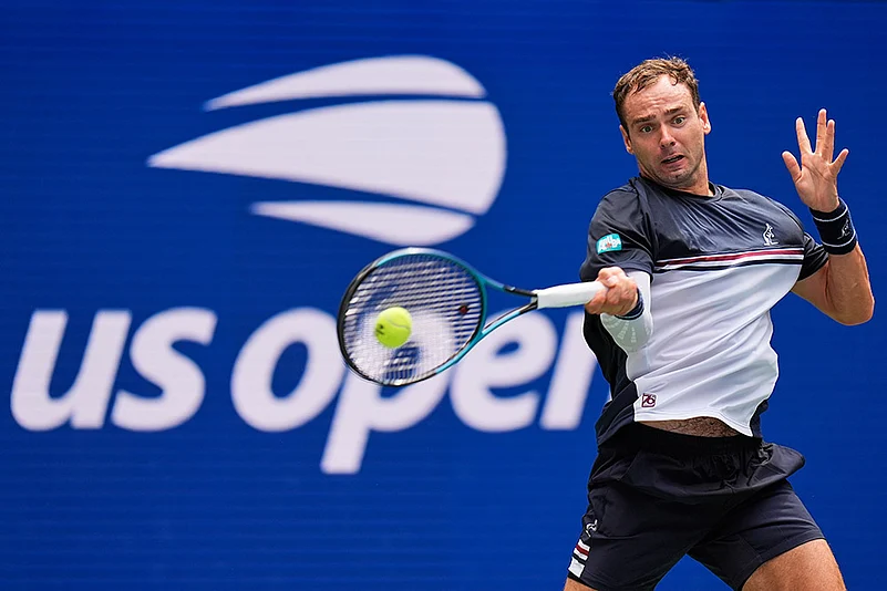 US Open Tennis Roman Safiullin