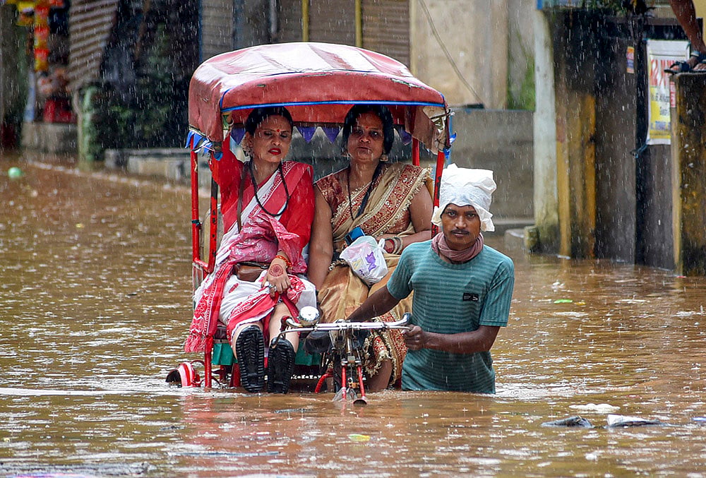 Weather: Rain in Guwahati