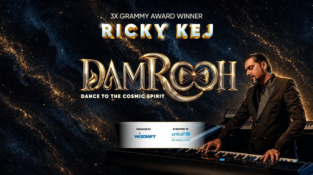 Ricky Kej Damrooh India tour 2026 - Instagram