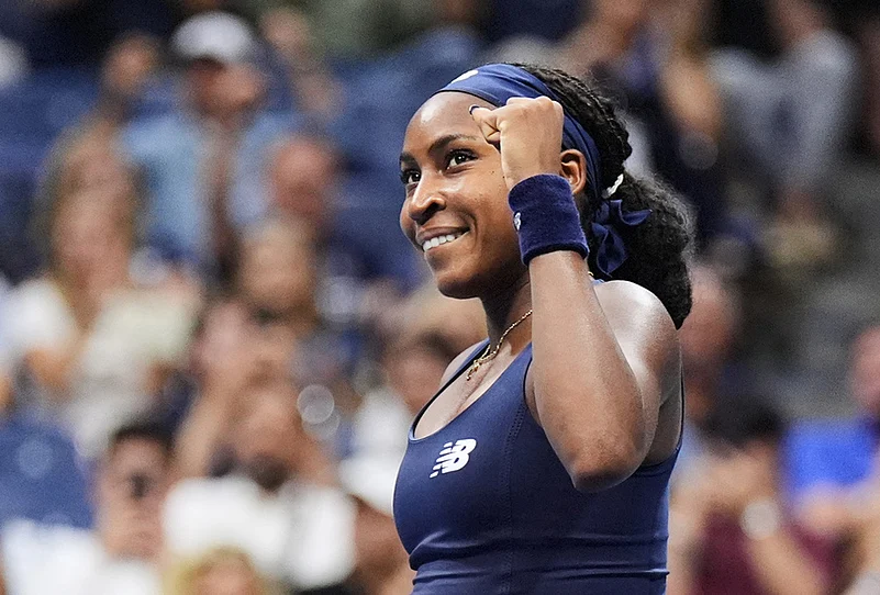 Coco Gauff survives US Open opener