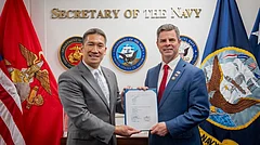 Hung Cao (L) - X/@RepJohnMcGuire