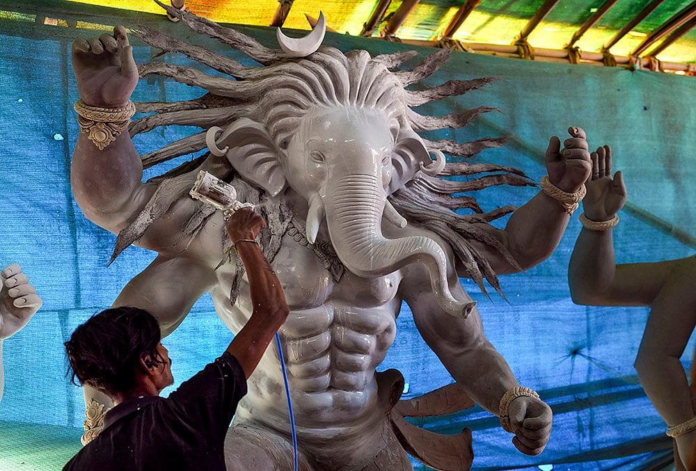 Ganesh Chaturthi preps