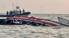 Two Soldiers Missing After Training Boat Capsizes At Haryana’s Hathni Kund Barrage - Photo: PTI