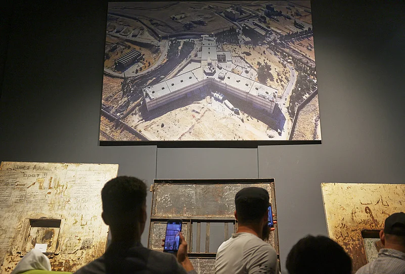 Saydnaya prison aerial view photos