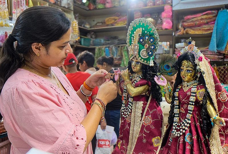 Krishna Janmashtami preparations