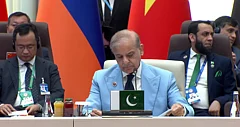 Shehbaz Sharif says water cannot be used for political leverage as he raises the Indus Waters Treaty dispute at the SCO Summit. - X