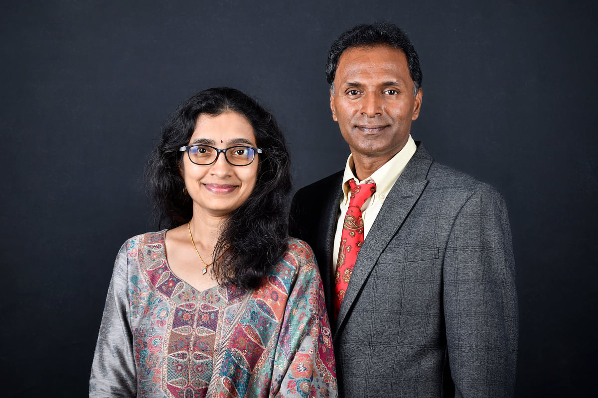 Sangna Lakshmi & Sanjay Palsamudram, Patrons at The Palsamudram Family Foundation - null